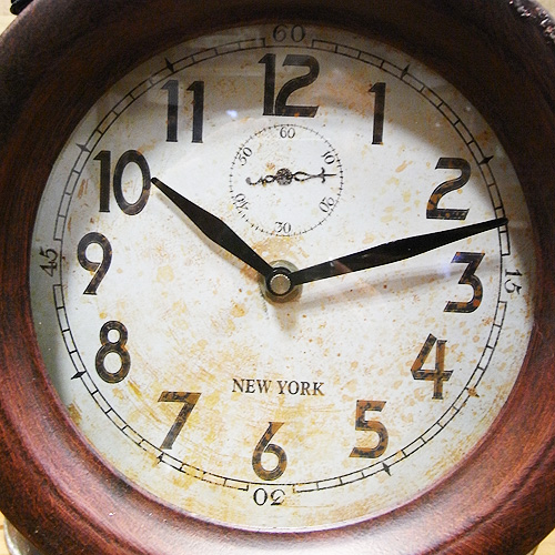 ルマンクロック置型時計　レトロ置き時計　アンティーク時計画像