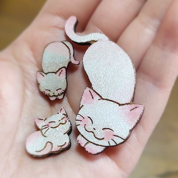 【季節限定】◆桜の耳飾り画像