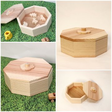 はっかくBOX　組み立て工作キットの画像