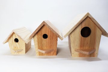 小鳥の巣箱（中）キットの画像