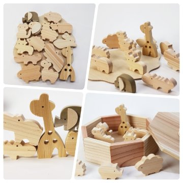 ちっちゃい動物園セット（大）の画像