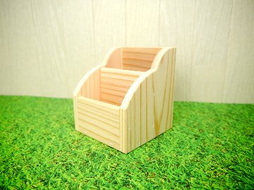 リモコンスタンド　木工キット画像