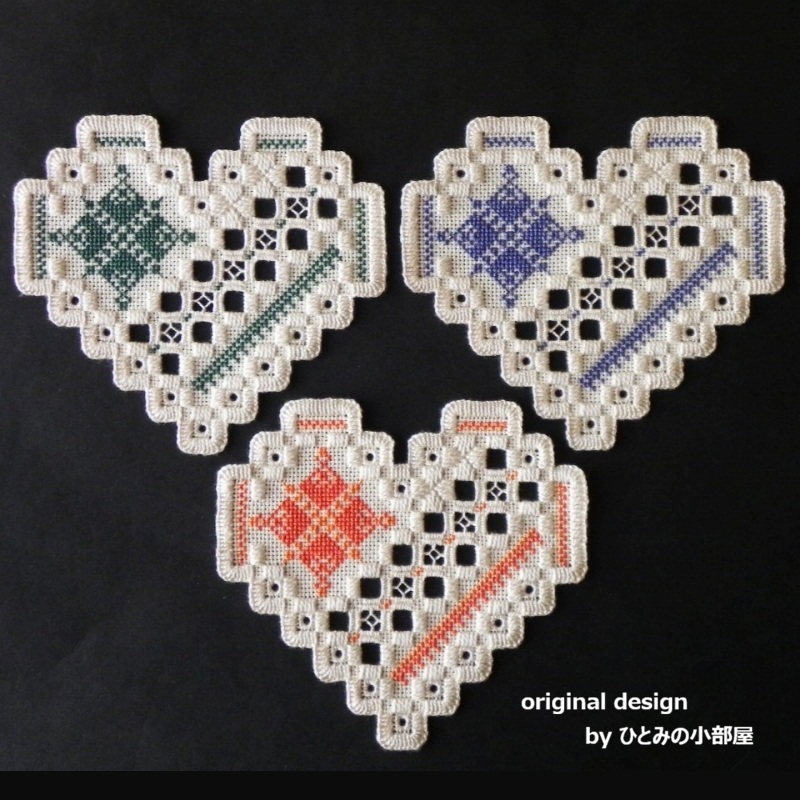 図案無料公開(4)　生地20ct [Bellana] 014の画像