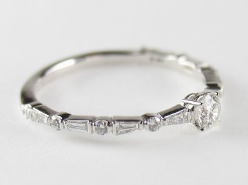 crystalribbonroundtiara ring pt/diamond(クリスタルリボンラウンドティアラ リング プラチナ/ダイア)の画像