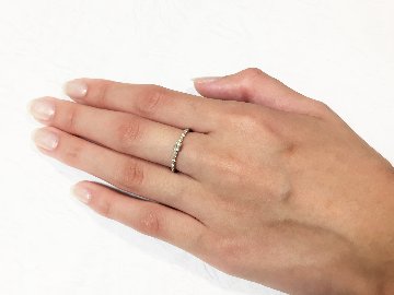 emeraldcutcandytiara ring pt/diamond(エメラルドカットキャンディティアラ リング プラチナ/ダイア)の画像