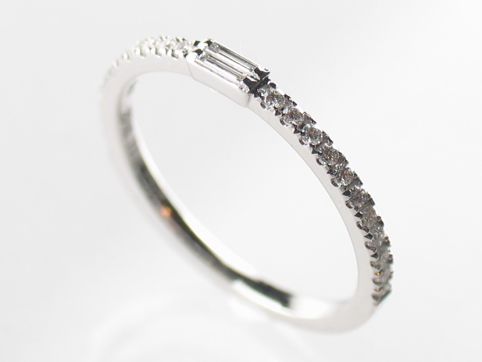 twinbucketlave ring ladies'  pt/diamond(ツインバケットラブ リング レディース プラチナ/ダイア)の画像