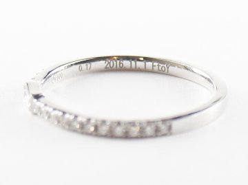 twinbucketlave ring ladies'  pt/diamond(ツインバケットラブ リング レディース プラチナ/ダイア)の画像