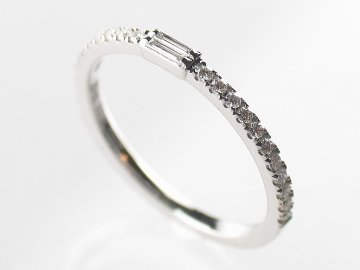 twinbucketlave ring ladies'  pt/diamond(ツインバケットラブ リング レディース プラチナ/ダイア)の画像