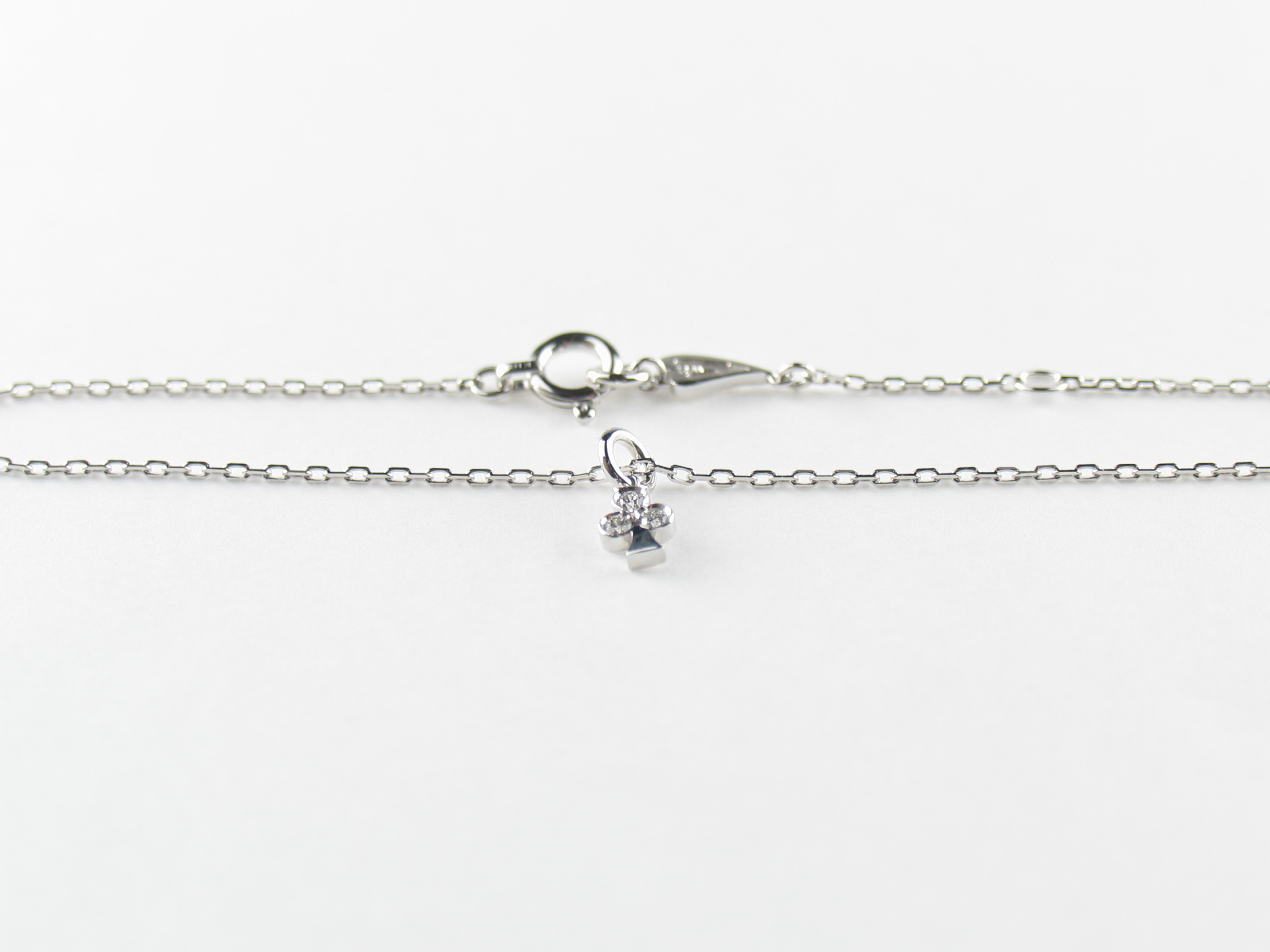 club D charm bracelet k18wg/diamond(クラブ D チャームブレスレット k18ホワイトゴールド/ダイア)の画像