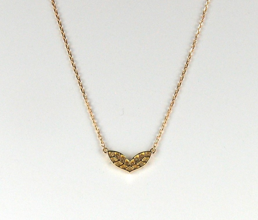butterfly effect necklace k18yg/diamond(バタフライ エフェクト ネックレス k18イエローゴールド/ダイア)の画像