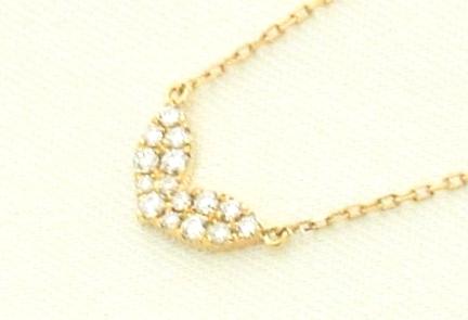butterfly effect necklace k18yg/diamond(バタフライ エフェクト ネックレス k18イエローゴールド/ダイア)の画像