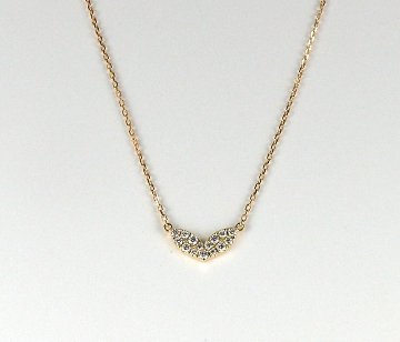 butterfly effect necklace k18yg/diamond(バタフライ エフェクト ネックレス k18イエローゴールド/ダイア)の画像