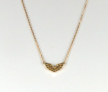 butterfly effect necklace k18yg/diamond(バタフライ エフェクト ネックレス k18イエローゴールド/ダイア)の画像
