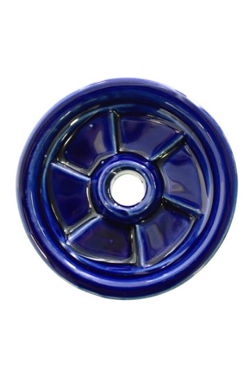 KAYA Silicone Bowl with Lamella-Funnel Insert Blue（カヤシリコンボウルウィズラメラファンネルインサートブルー）画像