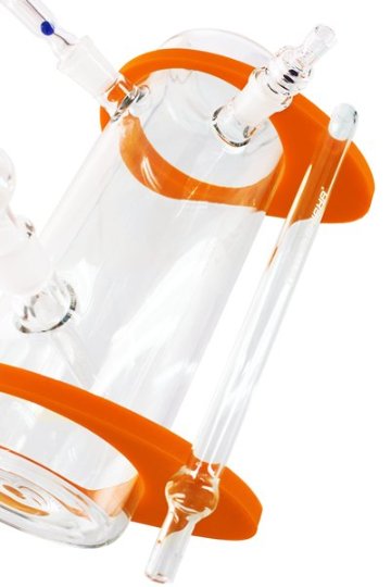 KAYA Tanktube Glass with silicone feet and glass hose (カヤタンクチューブグラスウィズシリコンフィートアンドグラスホース)画像