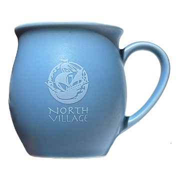 NORTH VILLAGE オリジナルマグカップ マットブルー画像