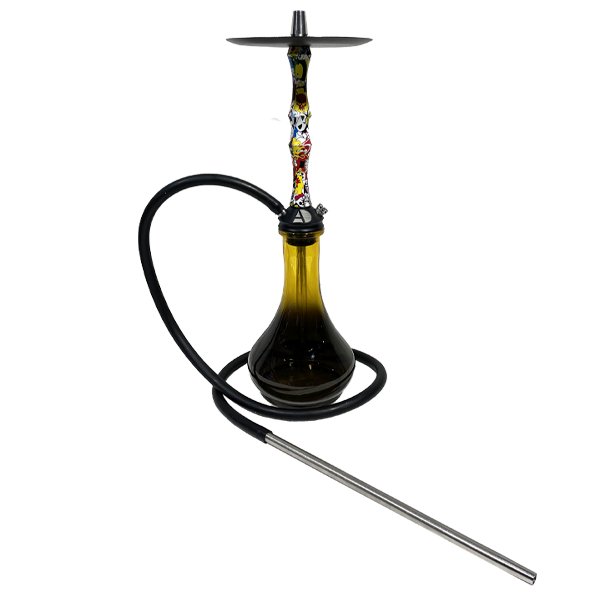 ABARID Shisha Pipe Comics Yellow Bottle（アバリッドシーシャパイプコミックスイエローボトル）｜シーシャ・水タバコ通販サイト  HOOKAH.tokyo