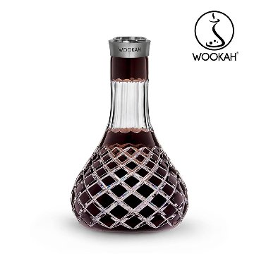 Wookah BLACK PINK Body / Brown Check bottle（ウーカーブラックピンクボディ/ブラウンチェックボトル）画像