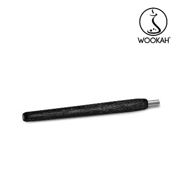 Wookah NOX Wooden Mouthpiece Standard / BLACK Leather Hose（ウーカーノックスウッデンマウスピーススタンダード/ブラックレザｰホース）画像