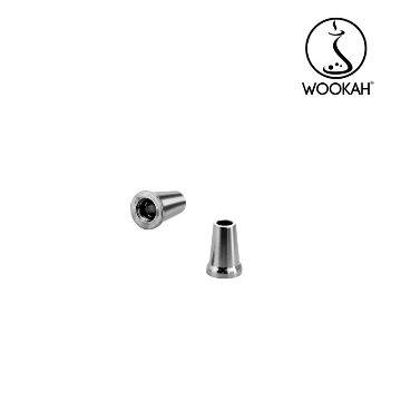 Wookah Classic OAK Standard Mouthpiece Brown Leather Hose Set の画像