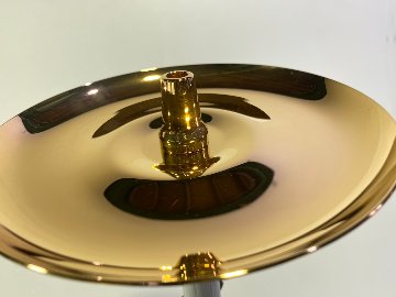 Wookah 24K Gold-Plated White NOX Body / Olives Vase / Black Hose Complete Setの画像