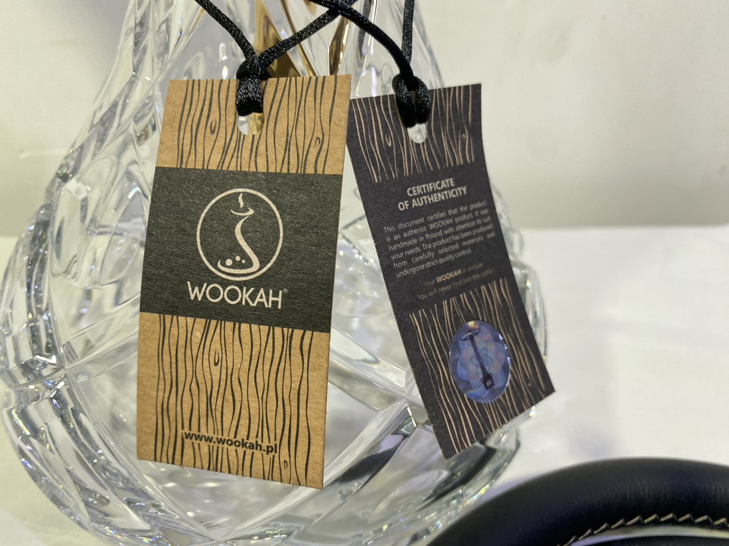 Wookah 24K Gold-Plated GROM Body / Olives Vase / Black Hose Complete Setの画像