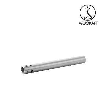 Wookah Mini Toupe / Toupe Wooden Mouthpiece / Black Leather Hose Setの画像