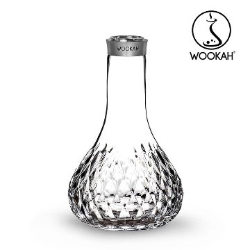 Wookah WHITE NOX Body / PINION Bottle / WHITE NOX Wooden Mouthpiece / BLACK Leather Hose Setの画像