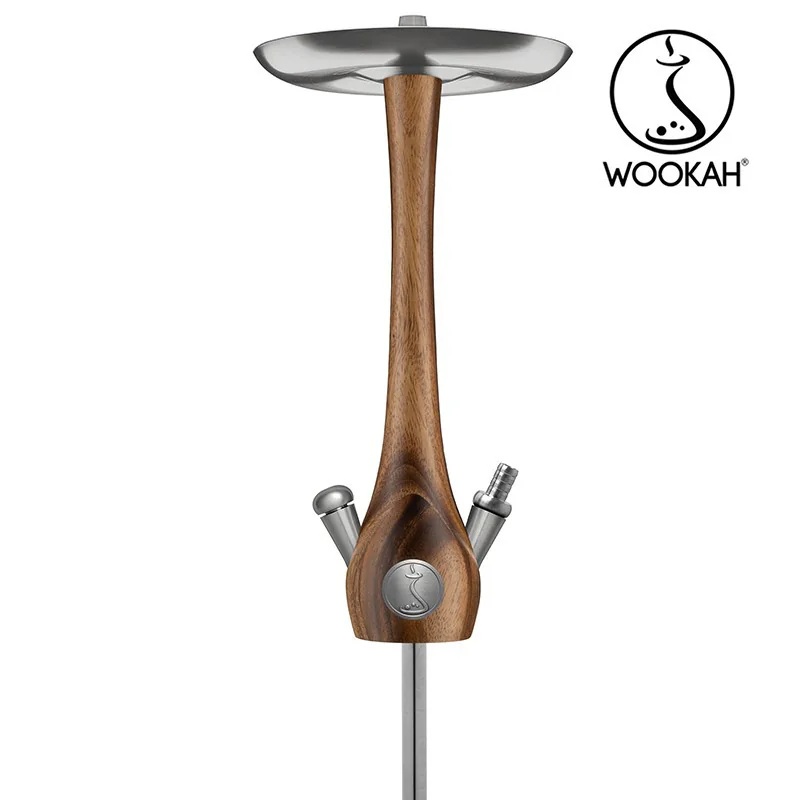 Wookah SUAR Body / ONION Bottle / SUAR Wooden Mouthpiece / BROWN