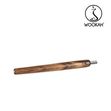 Wookah SUAR Body / ONION Bottle / SUAR Wooden Mouthpiece / BROWN Leather Hose Setの画像