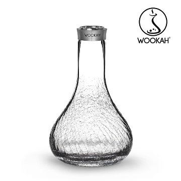 Wookah TENEBRIS Body / GOSSAMER Bottle / TENEBRIS Wooden Mouthpiece / BLACK Leather Hose Setの画像