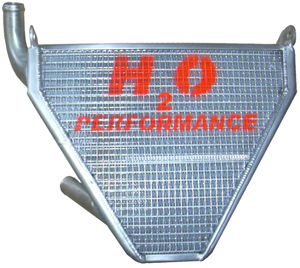 H2Oレーシングサブラジエターキット　06-07' YZF R6画像