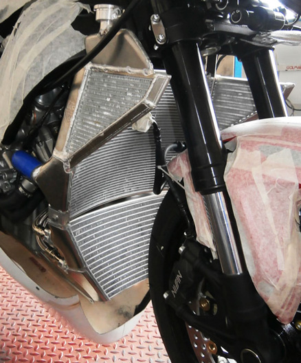 H2O SBK-EVOレーシングラジエター/オイルクーラーキット　21- CBR1000RR-Rの画像