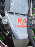 H2O レーシングサブラジエターキット　08-10' ZX10R画像