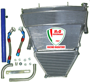H2O SBKレーシングラジエター/オイルクーラーキット　GSX R1000 K5-K6画像
