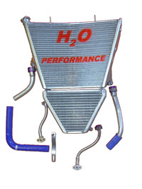 H2O SBKレーシングラジエター/オイルクーラー　GSX R1000 K7-K8の画像