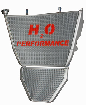 H2O SBKレーシングラジエター/オイルクーラー　キット　GSXR1000 K9-の画像