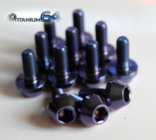 Titanium64 フロントローターボルト　6本タイプの画像