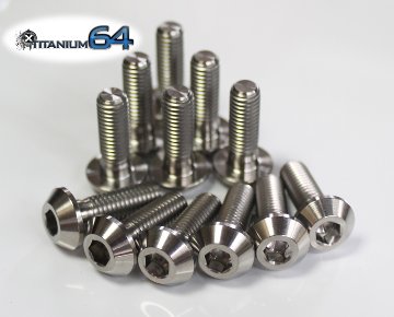 Titanium64 フロントローターボルト　YAMAHA 12本の画像