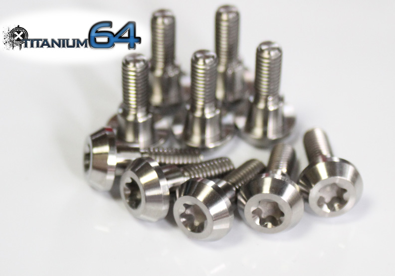 Titanium64 フロントローターボルト　6本の画像