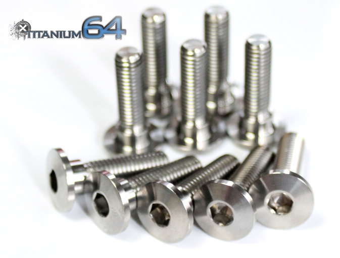 Titanium64 フロントローターボルト　KAWASAKI 5（6本)の画像