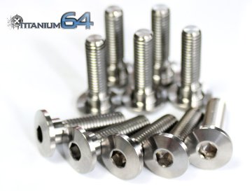 Titanium64 フロントローターボルト　KAWASAKI 5（6本)の画像