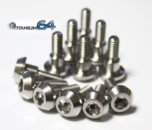 Titaanium64 フロントローターボルト　12本の画像