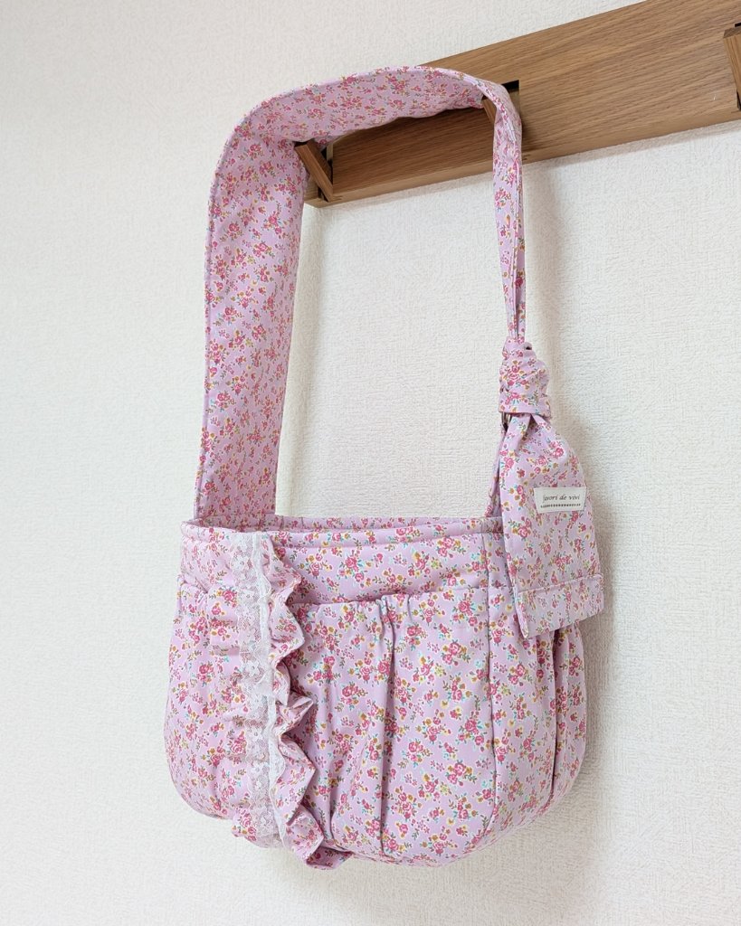 完成品*ボックススリング（S）プチフラワー/ピンクの画像