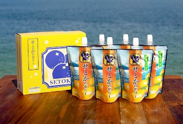 愛媛の果実 せとか入り飲むゼリー｜井戸商店