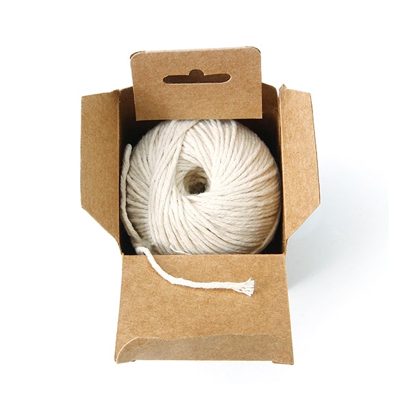 GOTS認証 無漂白オーガニックコットン調理糸 (60.8m) たこ糸画像