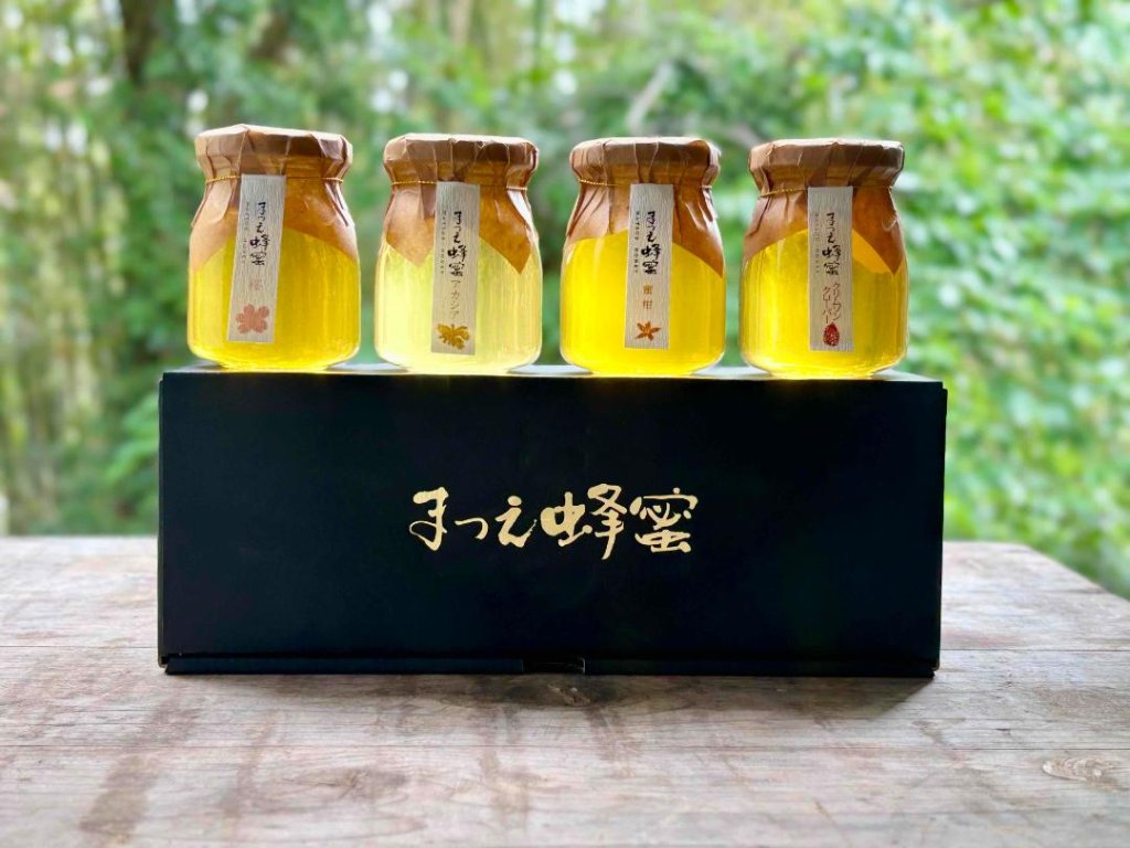 【まつえ蜂蜜】天然生ハチミツ　まつえ蜂蜜4本セットの画像