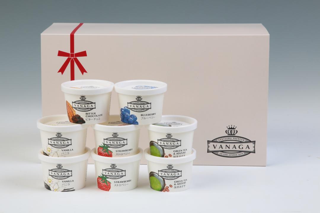 【木次乳業】プレミアムアイス バナガ8個入の画像