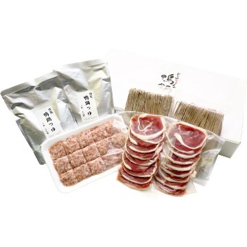 【出雲たかはし】おそば屋さんの鴨鍋セット（4人前）の画像