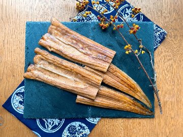 【岡富商店】～天女の羽衣～あなご蒲焼き（2尾入り）計360g　送料込の画像